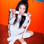 Promotional image of Seulgi released during promotional period for forthcoming "The Red - The 1st Album" by SM Entertainment.