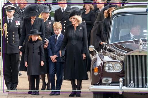 Princess Charlotte Told Off by Camilia During the Queen's funeral