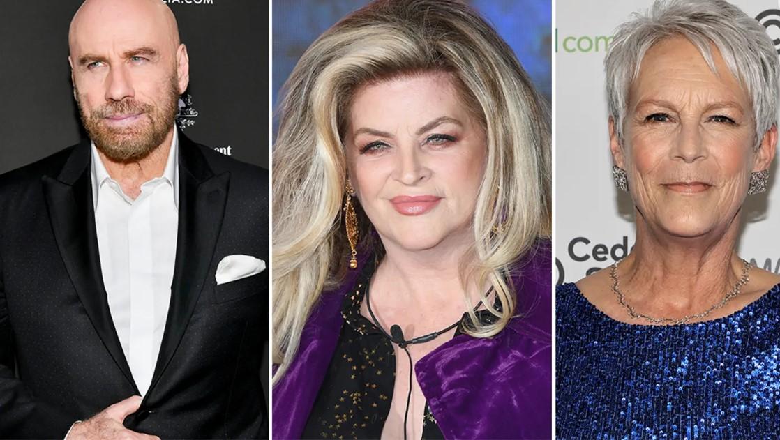 John Travolta, Jamie Lee Curtis, and other Hollywood stars react to Kirstie Alley's death