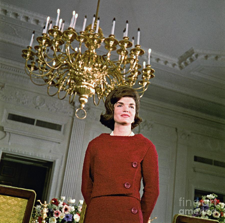 Jackie Kennedy Gives a Tour of the White House