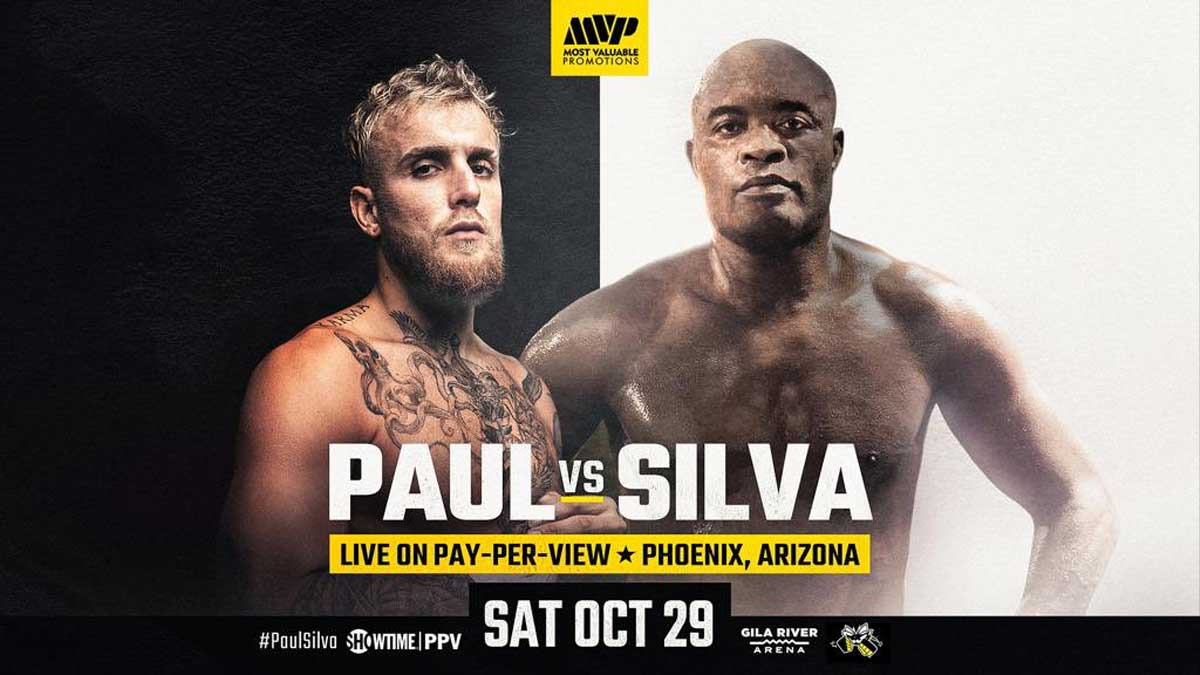 Jake Paul vs Anderson Silva