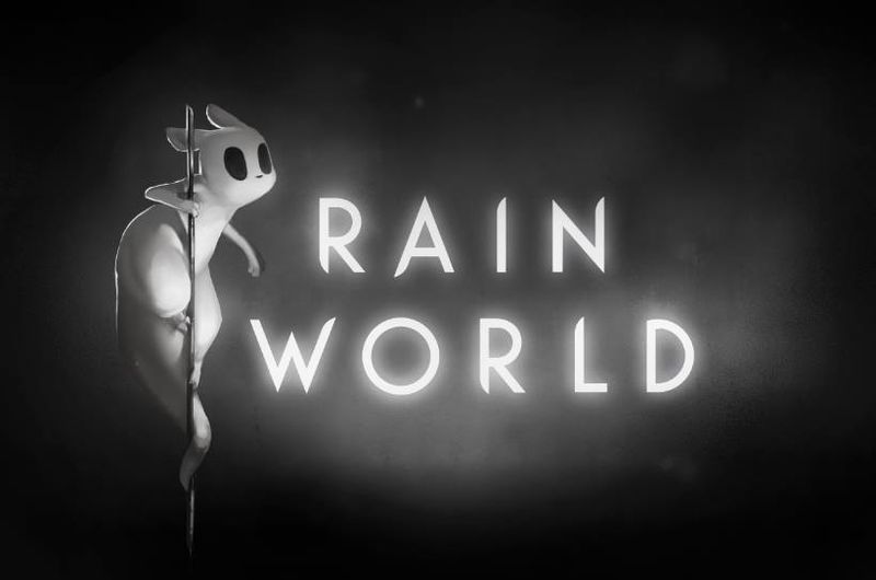 One of the promotion pieces for the game Rain World.