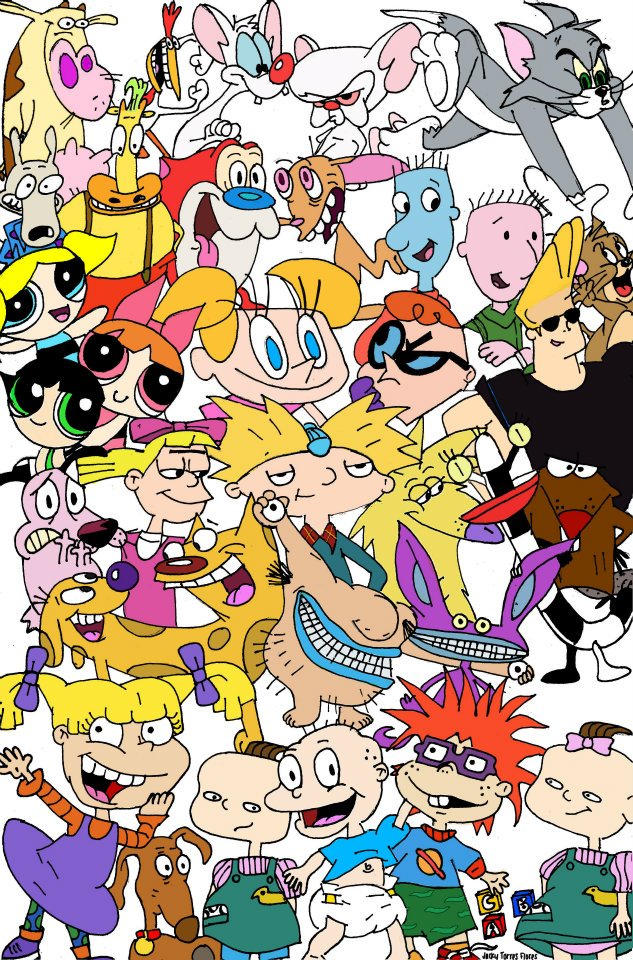 Nostalgic Childhood Cartoons